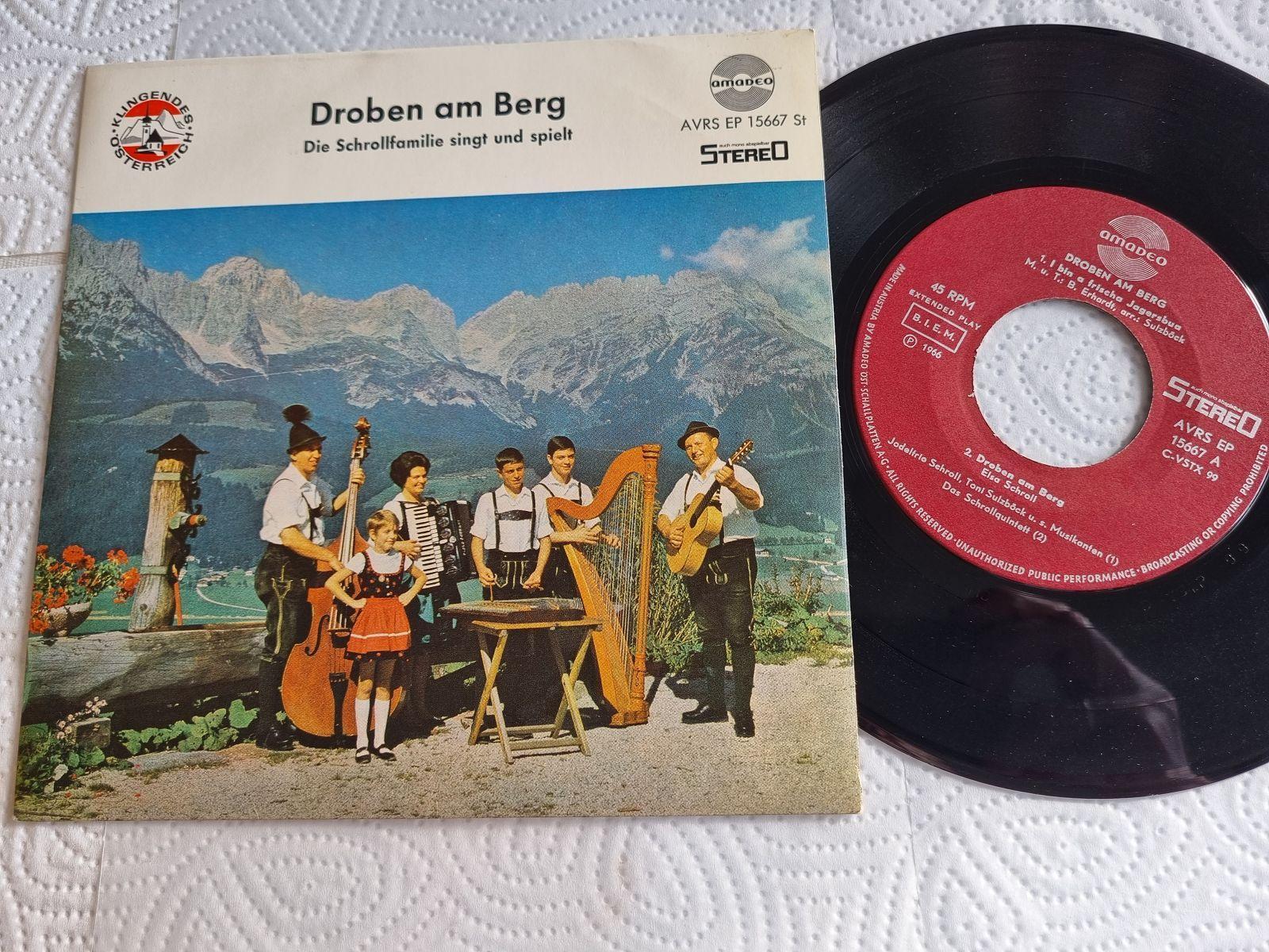 7"" Single Die Schrollfamilie - Droben am Berg Vinyl Austria