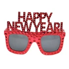 RED Happy New Year Diamante Party Sunglasses - NYE 2023 Party Fashion - FREE POS