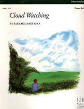 BARBARA MARTYSKA "CLOUD WATCHING" SHEET MUSIC 1994 fjh