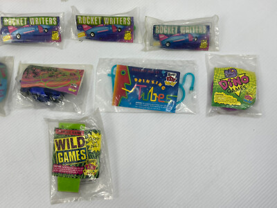 Vintage Wendys Toys - Lot of 15 Wendy's Kids Meal Toys *NEW