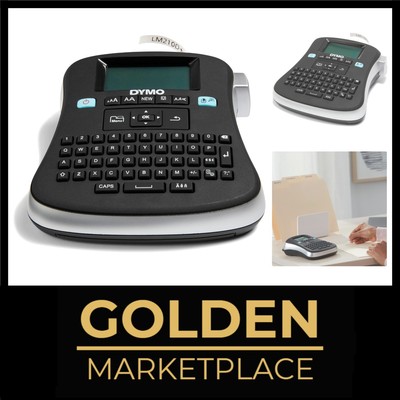 210D Portable Label Maker with QWERTY Keyboard for Home and Office Efficiency