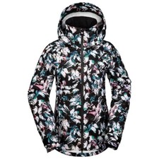 Volcom Hill 3l Gore-tex Snowboard Waterproof Black Butterfly Jacket Size Medium