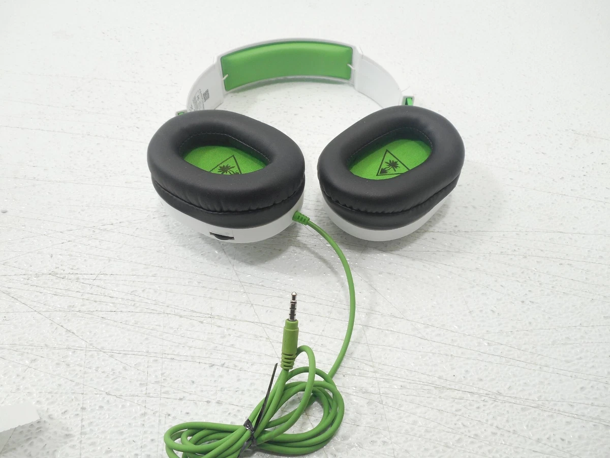 Turtle Beach Ear Force Recon 70x White Green Wired Gaming Headset Xbox One