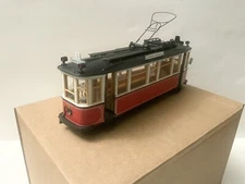 1/43 1920's First USSR tram mandmade by ABV  LE 30 pcs