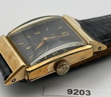 PROJECT TO FIX BULOVA ARABIC DIAL GOLD PLATE MIDSIZE MANUAL WIND WATCH 9203