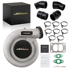 Turbo for Cummins 6BT 6BT-590 6T-590 6BTA Engine Turbocharger + Intercooler Pipe