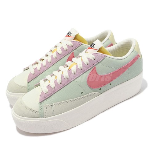 pink platform nike