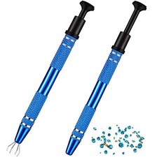 2x IC Chip Metal Grabber Pickup Holder Electronic Component Catcher with 4 Prong