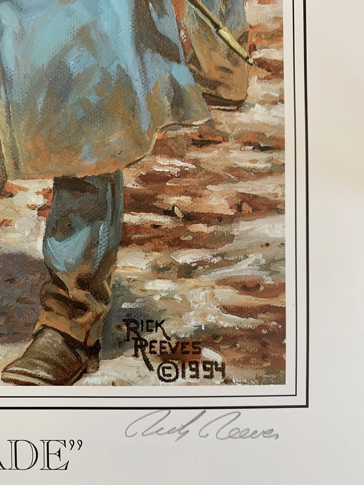 里克·里夫斯 - 第69届纽约“爱尔兰旅”内战印刷品,限量版☘�️☘�️ — 第 4/4 张图片