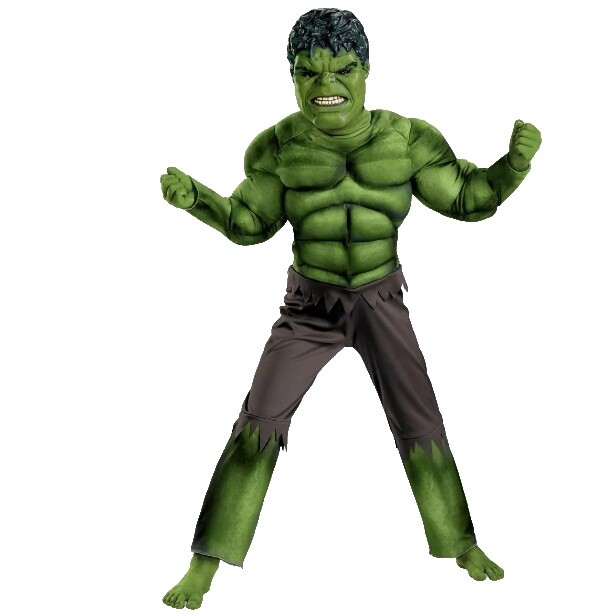 Hulk Costume Kids