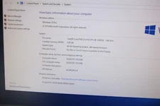 Lenovo all in one  COMPUTER  LCD 20" cpu i3-4130  3.40GHz 4GB 500GB  wifi BT