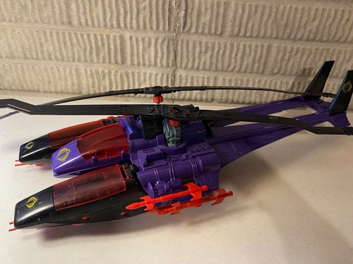 GI JOE Vintage Action Figure Helicopter COBRA MAMBA 1987 Complete