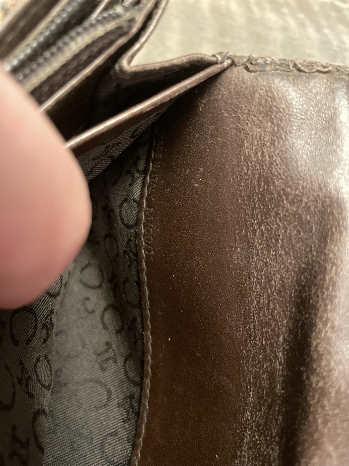 Celine Brown Canvas Monogram Long Snap Wallet - image 16