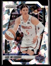 2024 Panini WNBA Prizm Jade Melbourne Ice Prizm #68 Washington Mystics