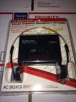 Emerson Ac2103cs Stereo Cassette Headphones Portable Bass Boost A1 Emerson Ac2103cs Stereo Cassette Headphones Portable Bass Boost A1