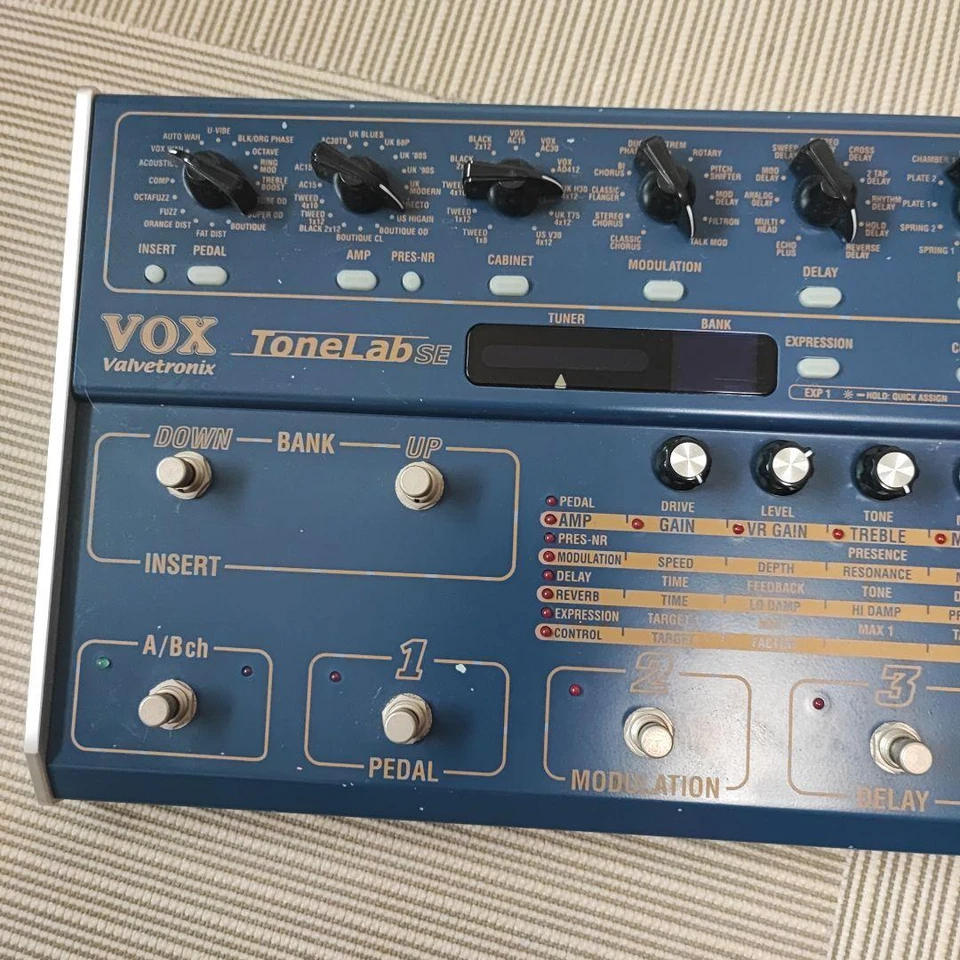 Tubo de vacío multiefecto doble pedal VOX ToneLab SE artículo usado Foto 2 de 4