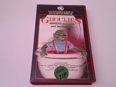 Ghoulies 1984 VHS German PAL Vestron Video Peter Liapis Lisa Pelikan Jack Nance