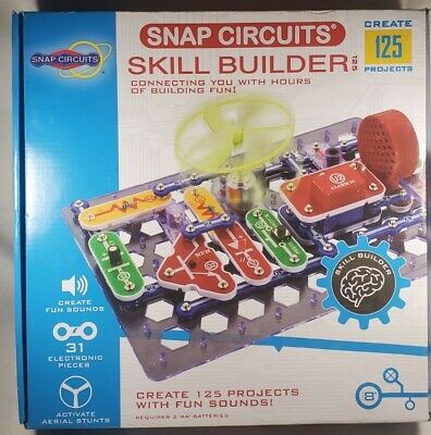 SNAP CIRCUITS SKILL BUILDER 125 PROJECTS *DISTRESSED PKG 756619011332 | eBay