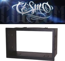 Mascherina Autoradio Polo 2 DIN VW Adattatore Due Din Stereo Supporto Plancia 