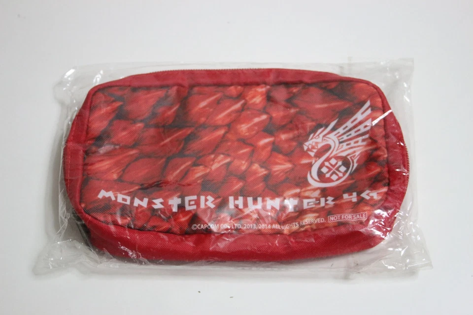 Monster Hunter 4G Limited Carrying Case/ Pouch - Red for 3DS New/ Unused/ Japan - Image 4 of 4