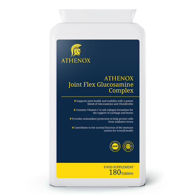 Joint Flex Glucosamin Komplex | 180 Tabletten | Unterstützung der Gelenkgesundheit & Mobilität