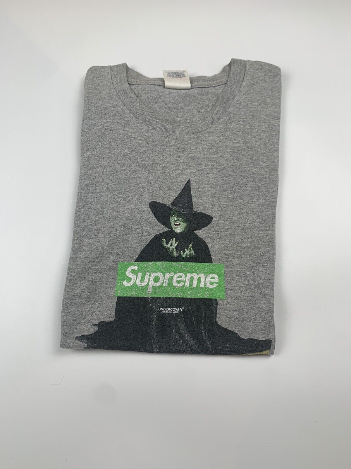 REDUCED Rare SS15 x Undercover Witch Box Logo Tee Grey T-Shirt Medium | eBay