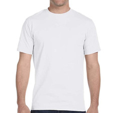 New Hanes Men's ComfortSoft Cotton T-Shirt White Size L