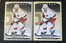 2022-23 Parkhurst Champions Silver & (3)Base Hockey Card #255 Sebastian Aho