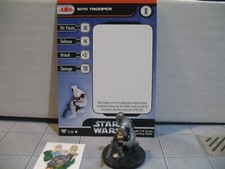  Star Wars Miniatures CHAMPIONS OF THE FORCE Sith Trooper 17/60 with card 