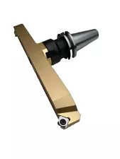 8” Fly Cutter w/ CAT40 Arbor & SEHT Inserts For Aluminum Milling and Machining