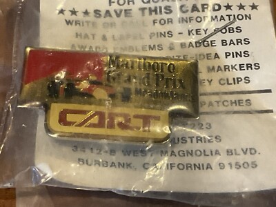 Marlboro Grand Prix CART Championship Auto Racing Teams  Pin New