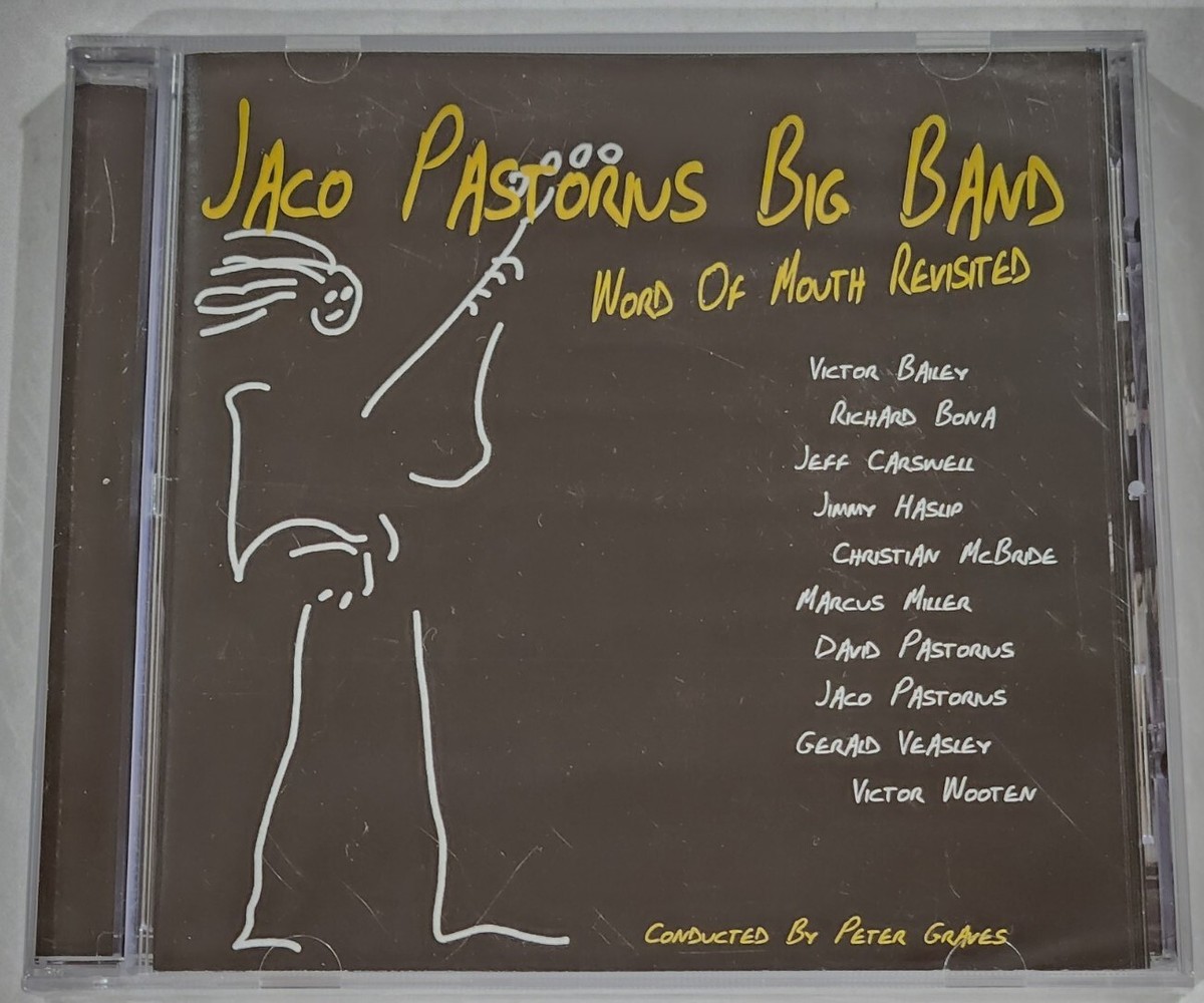 Word of Mouth Revisited Jaco Pastorius Big Band CD 2003 New Sealed