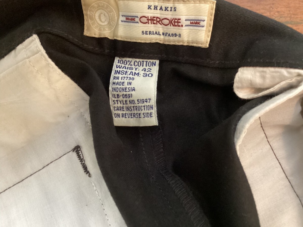 Cherokee Men's Vintage Pants 42