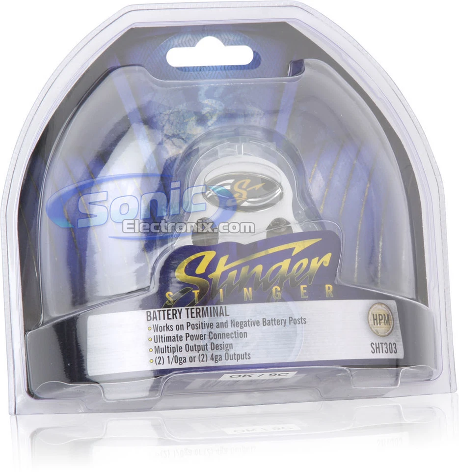 NEW! Stinger SHT303 HPM Series Battery Terminal with Two 1/0 or 4 AWG Outputs - Image 3 of 3
