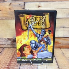 The Story Keepers Ready Aim Fire DVD Used Animated Christian Kids