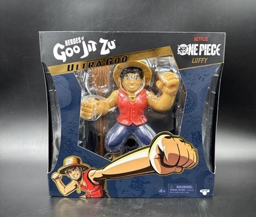 Heroes of Goo Jit Zu Luffy One Piece 7" Ultra Goo Stretchy Collectible Figure