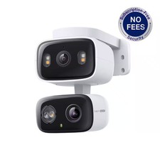 TP-Link - Tapo Wired Dual-Lens, Pan-Tilt Security 2K QHD Camera, 360  Coverag...