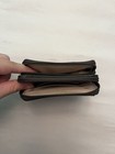 Coach Signature Logo Zip-Around Wallet w/ ID Window Coin Pocket Brown Beige — photo 3