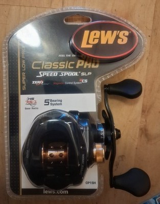 Lew's Classic Pro Speed Spool SLP Baitcast Reel 7.5:1 Right 4+1 CP1SH
