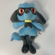 Sanei Pok mon Riolu 10" Stuffed Plush Authentic Pocket Monsters