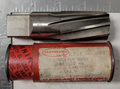 1'' Cleveland Taper Pipe Reamer HS