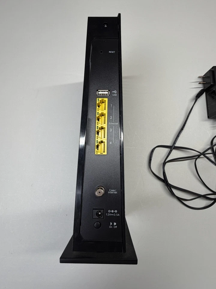 NETGEAR AC1750 C6300 2.4/5ghz Wi-Fi DOCSIS 3.0 Cable Modem Router Tested - Image 3 of 4