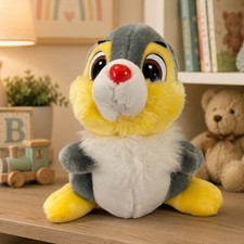 Thumper Plush Vintage 9" Disneyland Walt Disney World Bambi Stuffed Animal Toy
