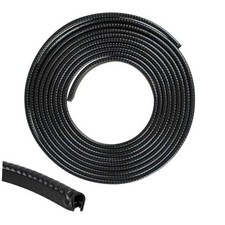 33Ft 8m Car Door Edge Guards Black Rubber,U Shape Car Door Trim Protector