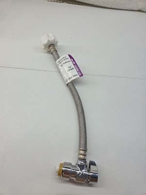 SharkBite 24656Z Brass Quarter Turn Angle Stop Valve 1/2 PTC x 7/8 in.