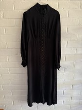 ZIMMERMANN Elegant Long Sleeve Dress In Black Size 2