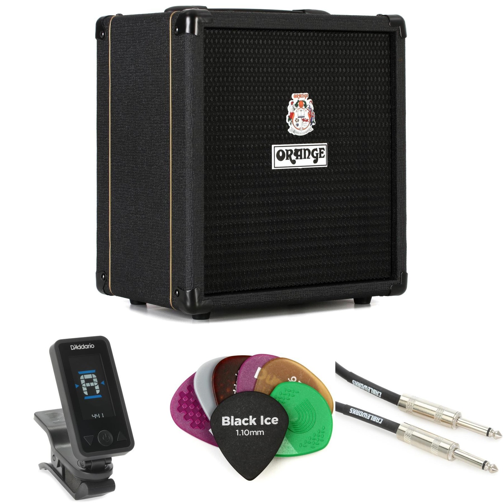 Комплект Orange Crush Bass мощностью 25 Вт Combo Essentials - черный 45890₽