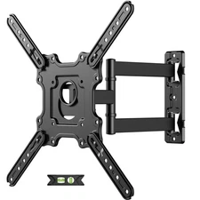 Full Motion TV Wall Mount for 26-60 inch up to 77 lbs Single Stud Corner TV M