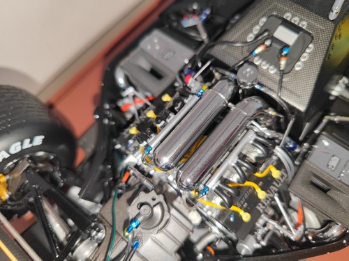 modellini auto 1 /8 Ayrton Senna - Foto 6 di 12