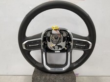 24 Gmc Canyon Denali Steering Wheel Black Leather Heated Left Driver 24 Gmc Canyon Denali Steering Wheel Black Leather Heated Left Driver